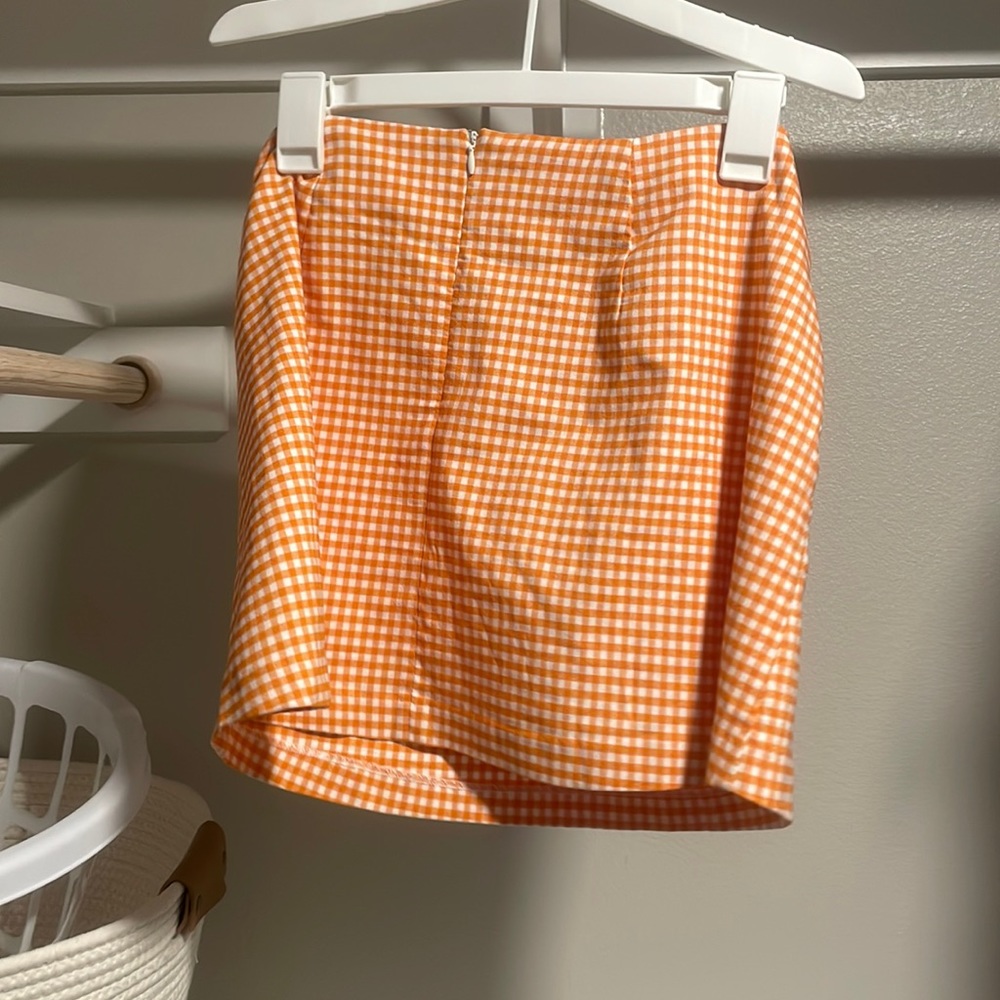 Orange Urban Outfitters Skir